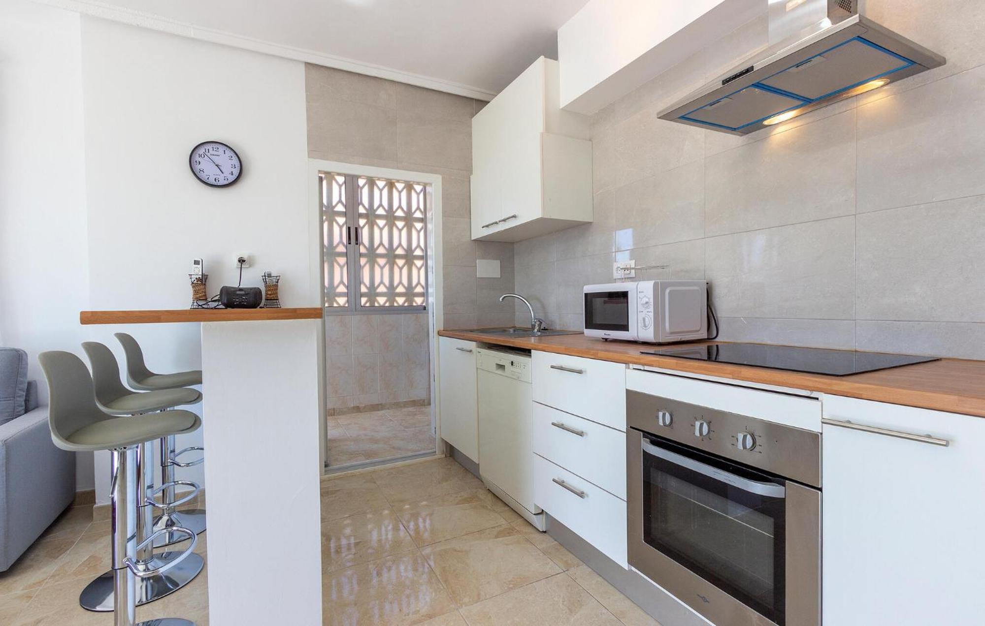Cozy Apartment In Santa Pola With Kitchen Exterior foto